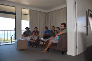 Our last camp site courtesy the kids