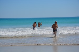 Frolicking in the Indian Ocean